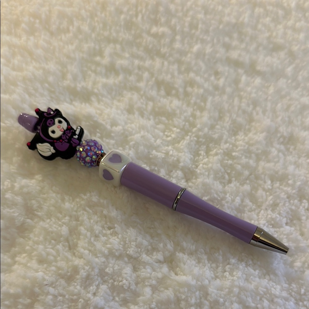 Purple Character Pen